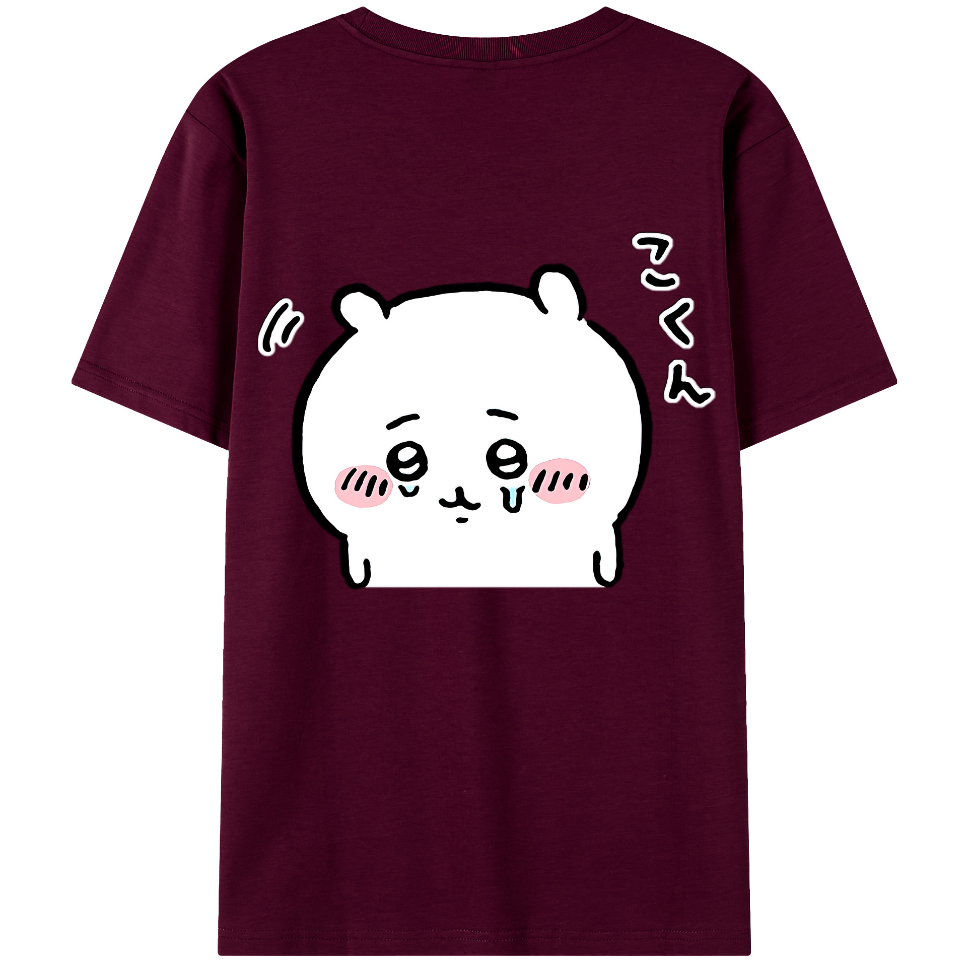 （画像用） ちいかわ ちいかわ Chii-kawa chiikawa レディース半袖Tシャツ(バックプリント)